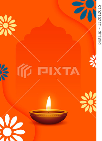 realistic glowing diya diwali template with text space realistic glowing diya diwali template with text space 132012015