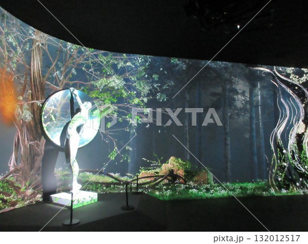 関西万博　ベルギー　パビリオン館内展示 132012517