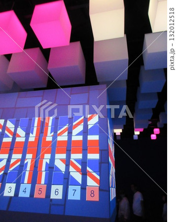 関西万博　イギリスパビリオン　館内展示 132012518