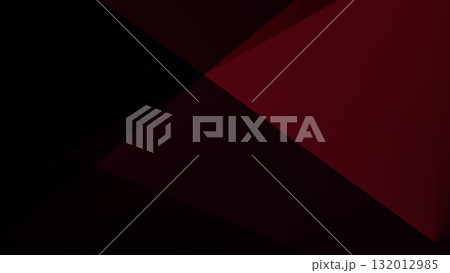 4k　バックイメージ　黒　赤　朱　テクノロジーイメージ　red　バーチャル背景　仮想世界　メタバース 132012985