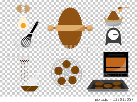 クッキーを作る クッキーを作る 132013057