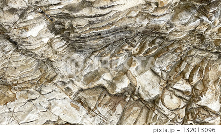 自然の造形が美しい岩のテクスチャ 132013096