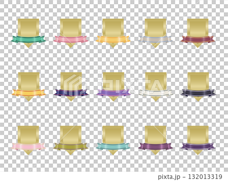 Various medal ribbon set 21 Various medal ribbon set 21 132013319