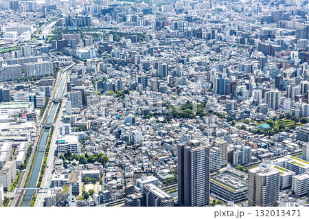 東京スカイツリーから見た景色 132013471