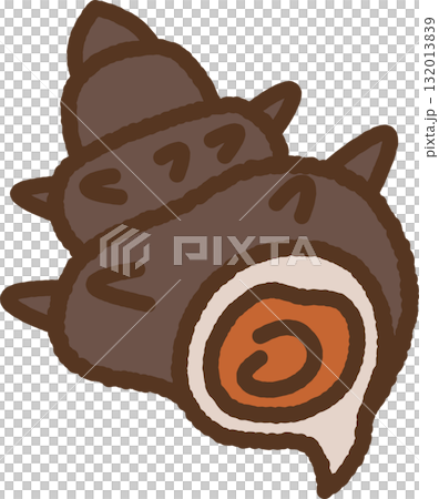 手繪頭巾圖標 132013839