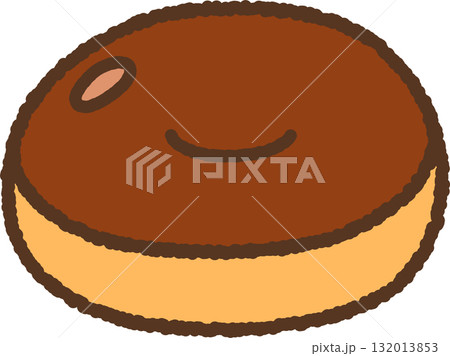 おやつに合うチョコレートのドーナツ おやつに合うチョコレートのドーナツ 132013853