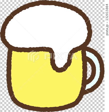 A simple and gentle beer icon A simple and gentle beer icon 132013864