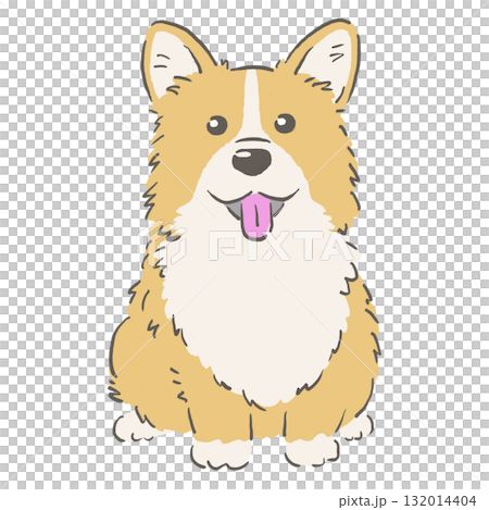 おすわりコーギー 132014404