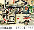 Peaceful TUKTUK Ride in Phnom Penh, Cambodia｜Smile 132014762