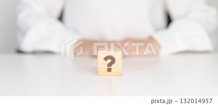 Wood block of Questions Mark sign. FAQ, frequency asked questions, Answer, Q and A, Information, Communication, problem and interrogation Concepts Wood block of Questions Mark sign. FAQ, frequency asked questions, Answer, Q and A, Information, Communication, problem and interrogation Concepts 132014957