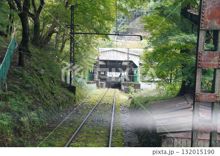 比叡山に向かうケーブルカーからの風景 比叡山に向かうケーブルカーからの風景 132015190