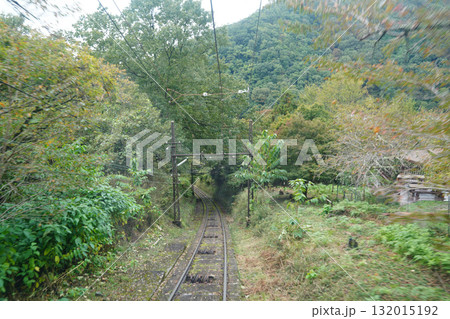 比叡山に向かうケーブルカーからの風景 132015192