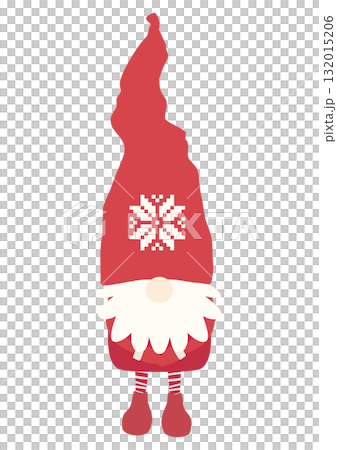 北歐童話 Tomte 的聖誕向量插圖 132015206