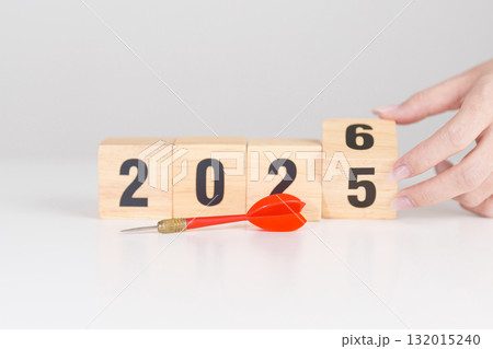 red dart with chess people and 2026 year blocks.. Goal, plan, action, target, strategy, leadership, New Year and marketing concept red dart with chess people and 2026 year blocks.. Goal, plan, action, target, strategy, leadership, New Year and marketing concept 132015240