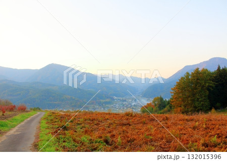 11月の信州青木村の風景 信州の風景 11月の信州青木村の風景 信州の風景 132015396