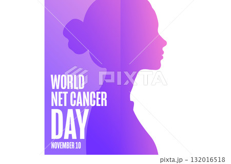 World NET Cancer Day. November 10. Template for background, banner, card, poster with text. Vector World NET Cancer Day. November 10. Template for background, banner, card, poster with text. Vector 132016518