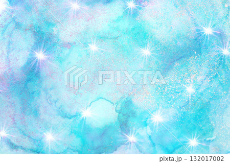 可愛いフレーム 水彩 ふわふわ 水彩風 132017002