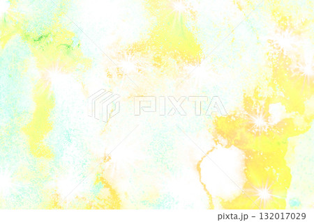 可愛いフレーム 水彩 ふわふわ 水彩風 132017029