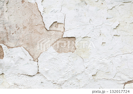 Light Gray Stucco Wall Texture. Abstract Background 132017724