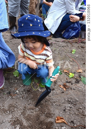 初めての芋ほり 132018068