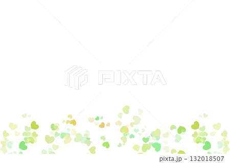 ハートの枠　ライン 132018507