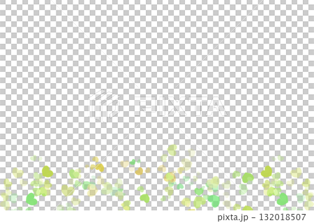 ハートの枠　ライン 132018507