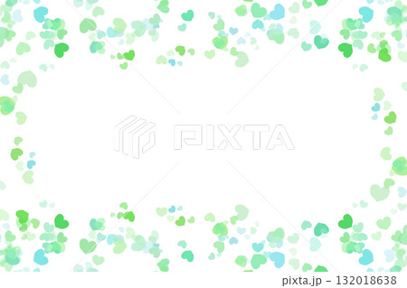 ハートの枠 ライン ハートの枠 ライン 132018638