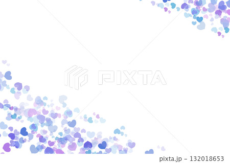 ハートの枠 ライン ハートの枠 ライン 132018653