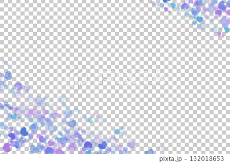 ハートの枠 ライン ハートの枠 ライン 132018653