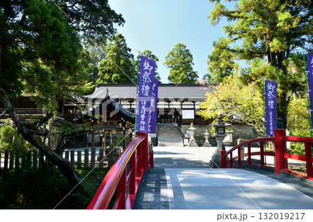 伊太祁曽神社(太鼓橋・拝殿)　【和歌山県和歌山市】 132019217