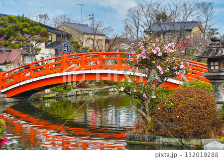 京都　神泉苑　法成橋（京都府京都市中京区） 132019288