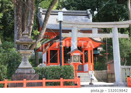 京都・八坂神社の疫神社（えきじんじゃ） 132019842