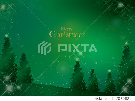 美しく輝くクリスマスの背景素材 132020820