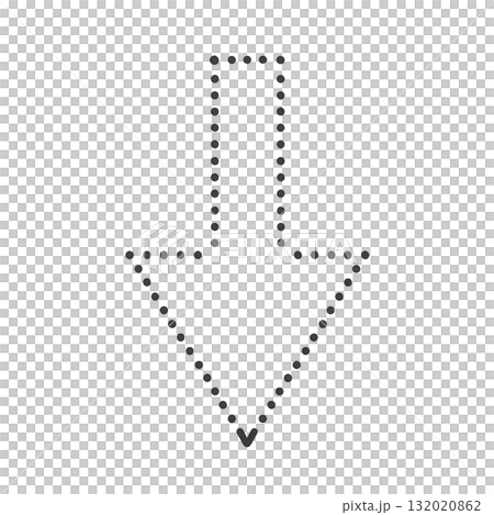 Simple black arrow icon, monotone black arrow mark, stylish black direction sign 132020862