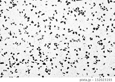 Abstract Black and White Terrazzo Surface Background. Abstract Black and White Terrazzo Surface Background. 132023193