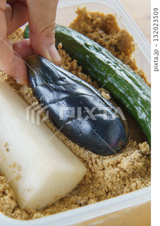 ぬか漬け(ナス・きゅうり・大根) 132023509