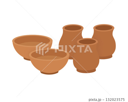 陶芸のイラスト 132023575