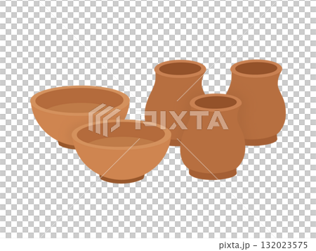陶芸のイラスト 132023575