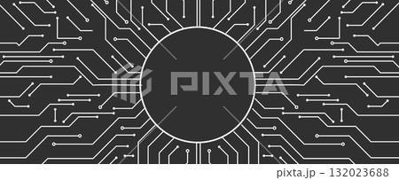 Abstract scientific circuit technology concept board background Abstract scientific circuit technology concept board background 132023688