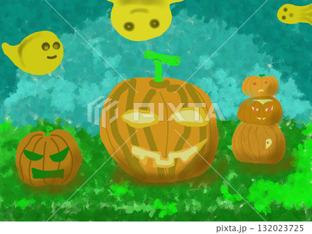 ハロウィンかぼちゃ 132023725