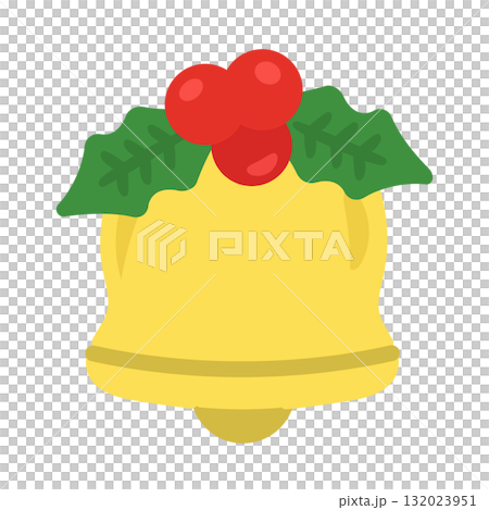 Christmas bell illustration Christmas bell illustration 132023951