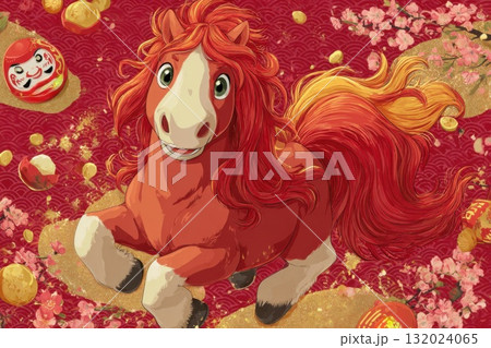 和柄と馬 132024065