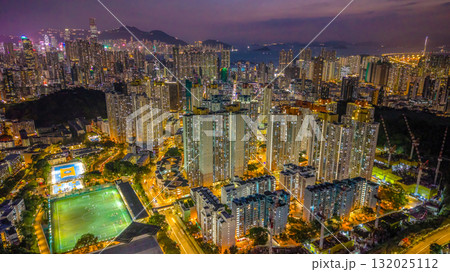 Oct 10 2025 Night View of Shek Kip Mei Pak Tin 132025112