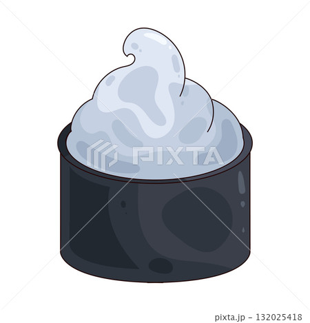 illustration of Shaving Cream 132025418
