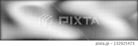 Black and white halftone gradient background 132025473