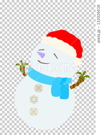 雪だるまのイラスト 132026016