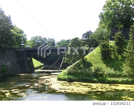 皇居正門鉄橋（二重橋）（東京都千代田区） 132026211