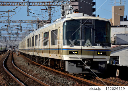 梅田貨物線を走る221系臨時快速エキスポライナー(回送) 梅田貨物線を走る221系臨時快速エキスポライナー(回送) 132026329