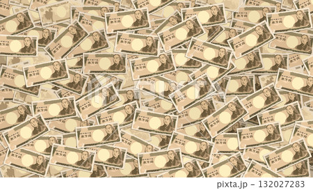 背景に使える一万円札のイラスト 背景に使える一万円札のイラスト 132027283