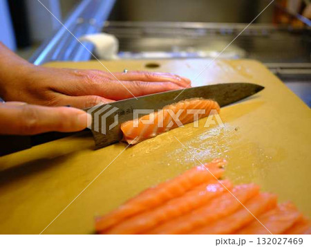 サーモン 調理 サーモン 調理 132027469